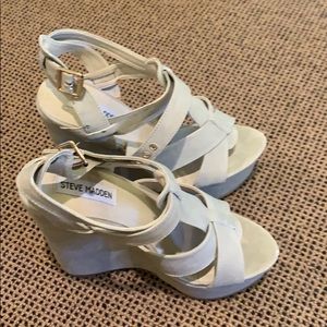 STEVE MADDEN CHUNKY HEELS SIZE 7.5!!!